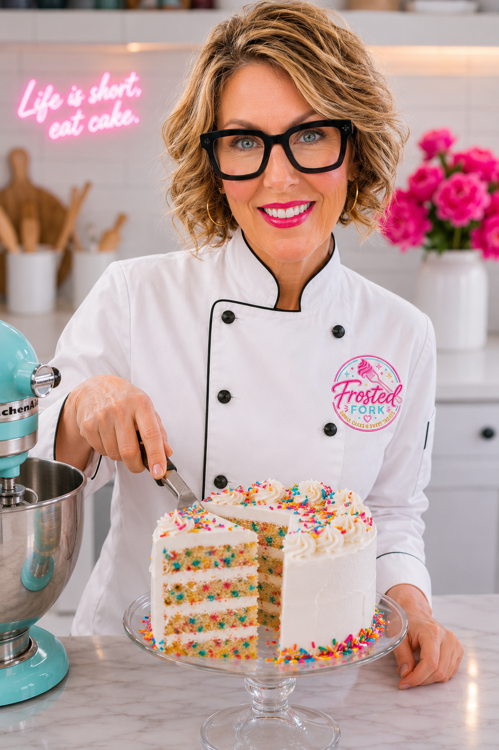 Colleen Jolicoeur, baker and owner of Frosted Fork Sweet Treats